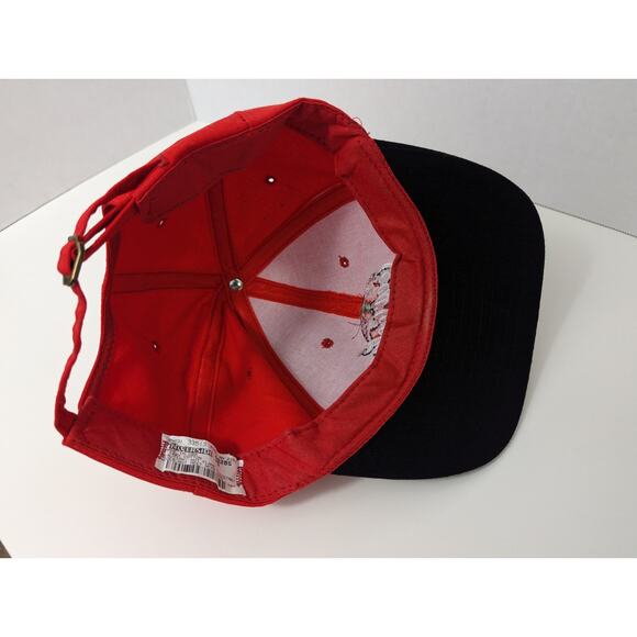 Vintage Riverside Coca-Cola Logo Cap Red Black OS - Picture 6 of 9
